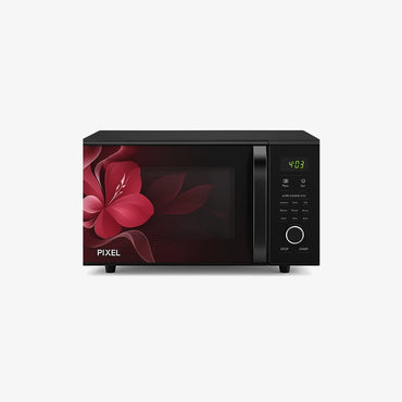 Pixel Modern Floral Microwave