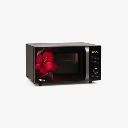 Pixel Modern Floral Microwave